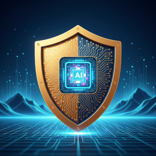 An illustration of a shield protecting data and AI interactions, representing Now Assist Guardian and Data Privacy.